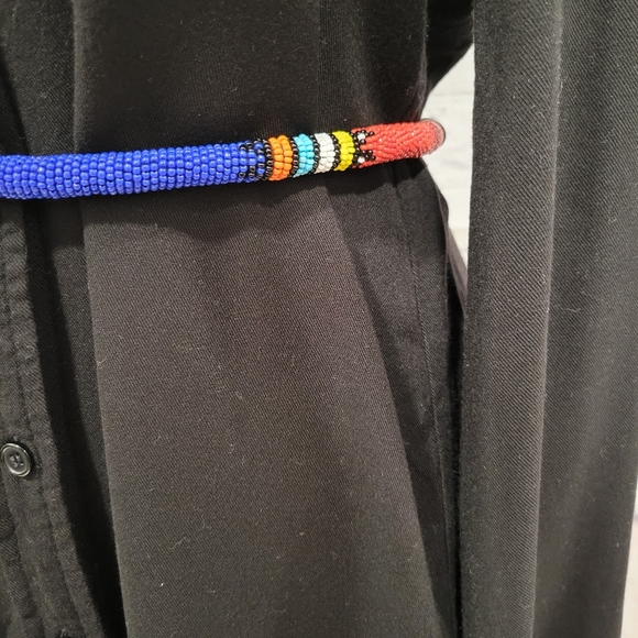 ~ BOGO ⏰Beaded Leather Fringe Belt - Picture 4 of 7